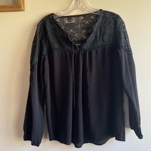 Black Blouse, size Medium.